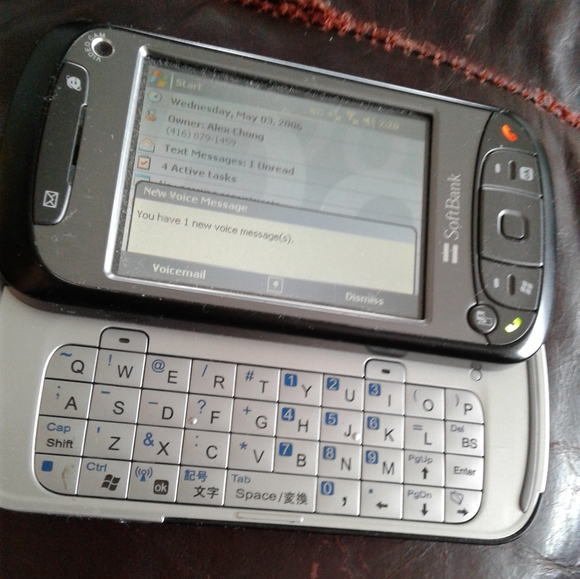 SoftBank HTC X01HT Windows Mobile sliding smart-phone camera case  Microsoft - Picture 4 of 5